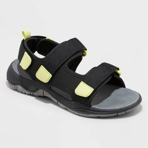 Boys' Corbin Sandals - Cat & Jack - black - various sizes - new